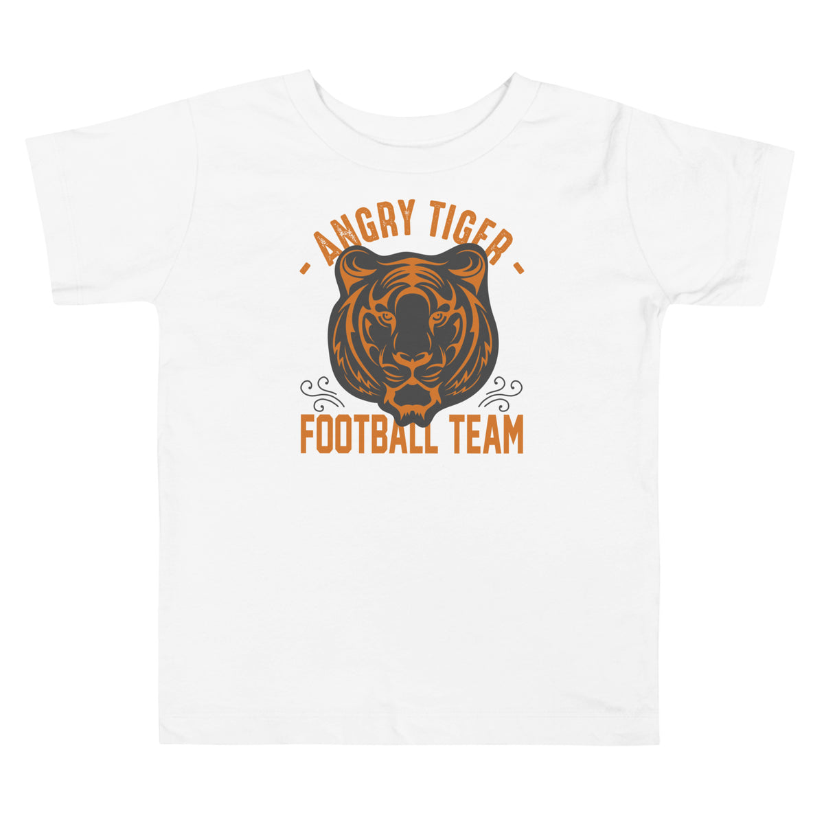 Angry Tiger Football Team Toddler T-Shirt