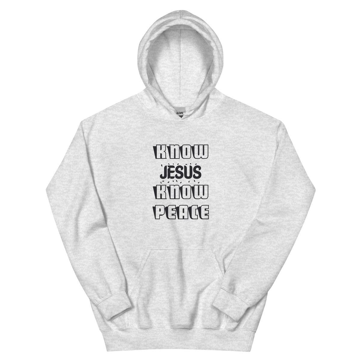 Know Jesus Know Peace Unisex Hoodie