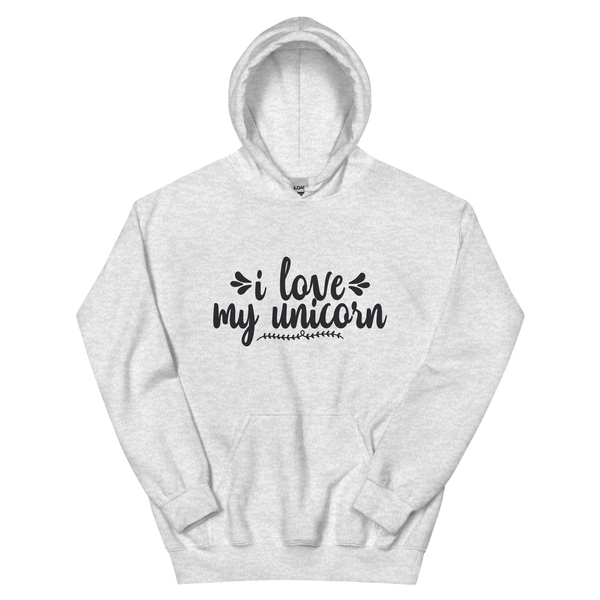 I Love My Unicorn Unisex Hoodie