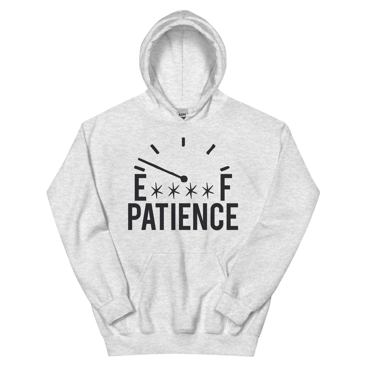 Out of Patience Gauge Unisex Hoodie