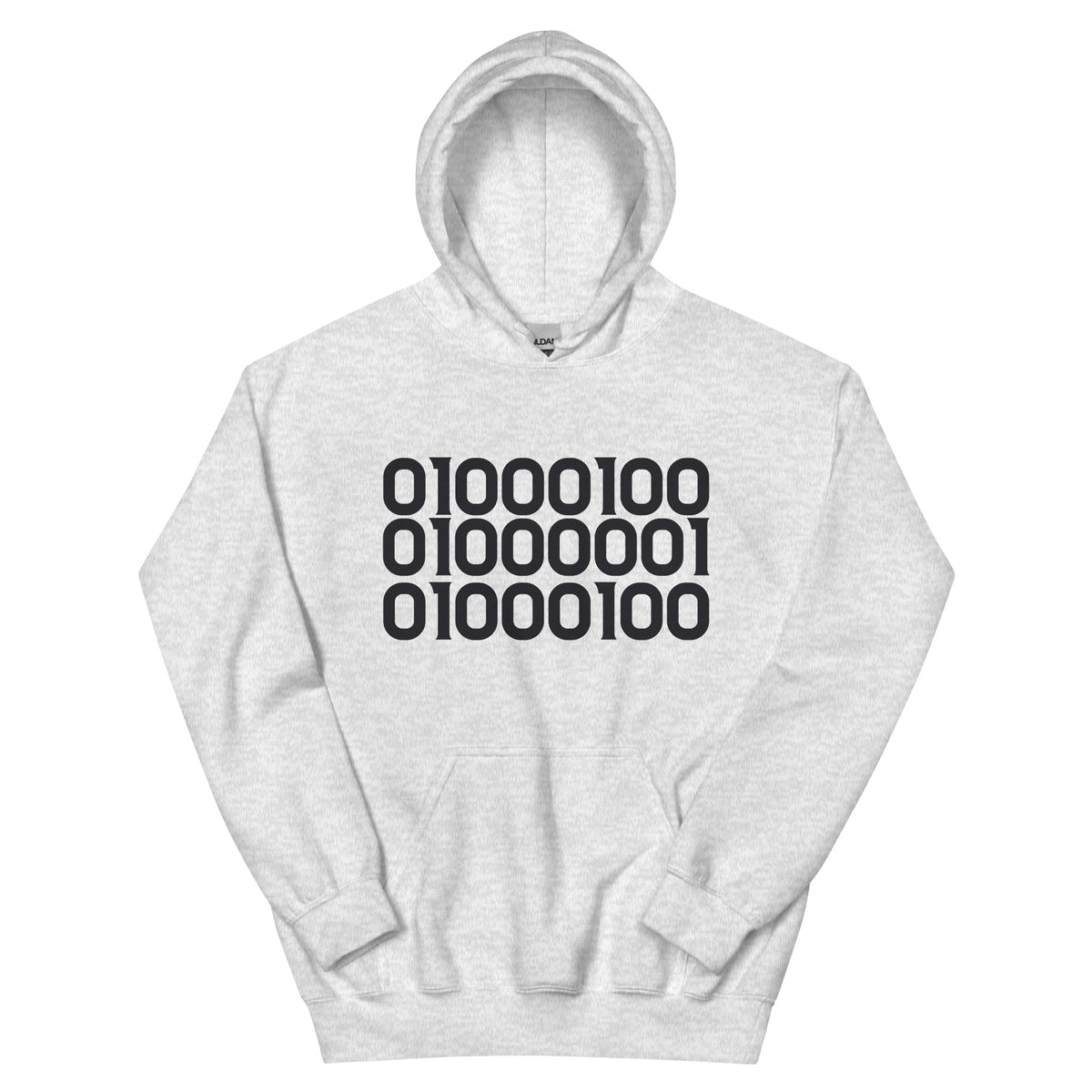 DAD in Binary Unisex Hoodie
