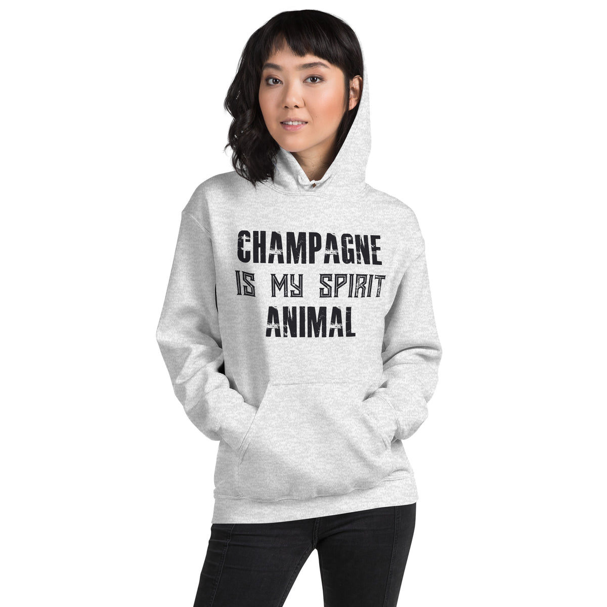 Champagne Is My Spirit Animal Unisex Hoodie