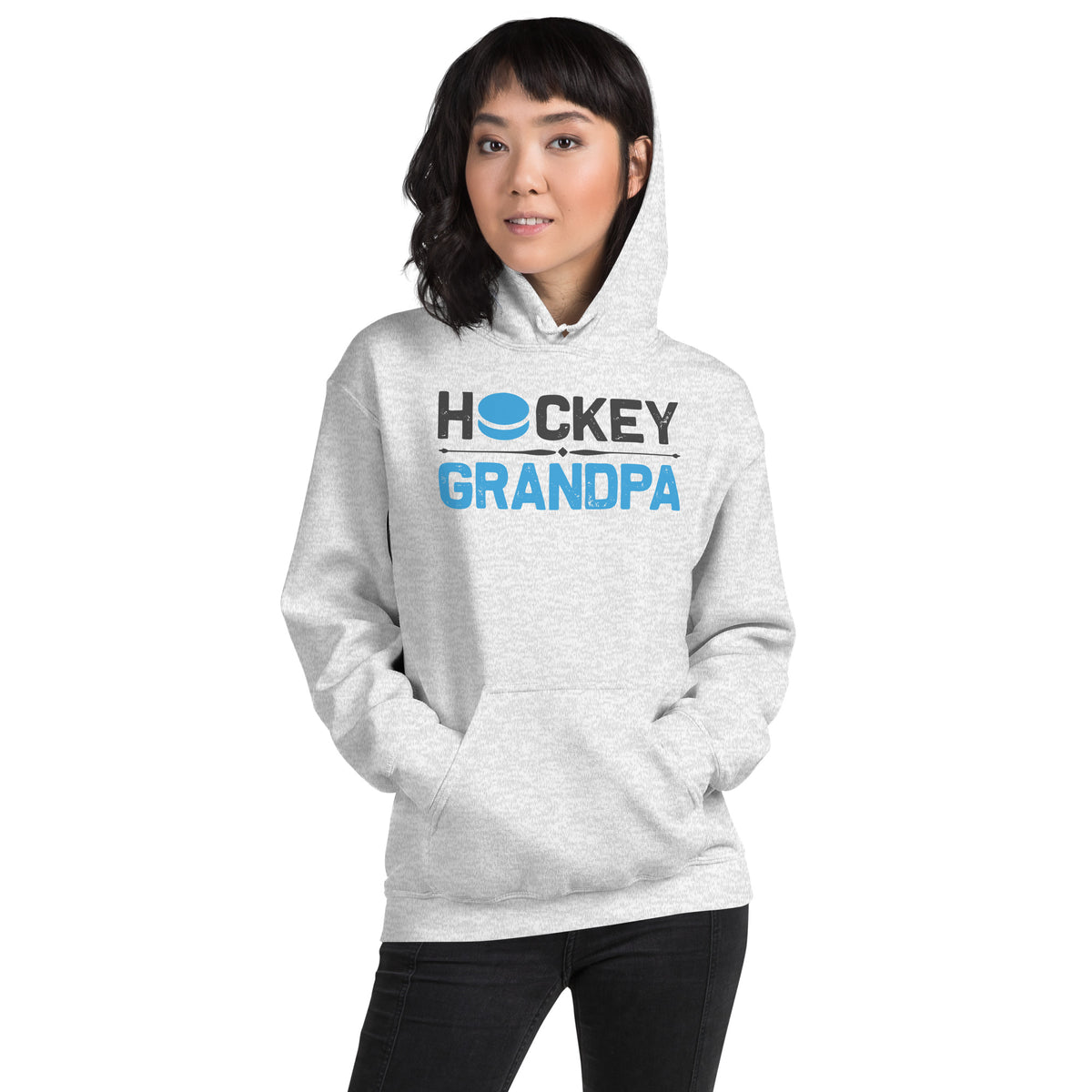 Hockey Grandpa Unisex Hoodie
