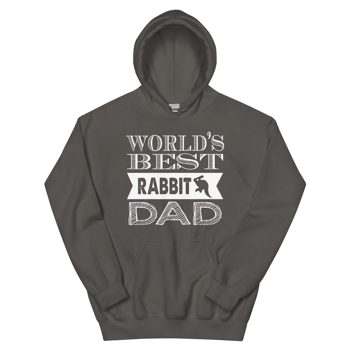 World's Best Rabbit Dad Unisex Hoodie