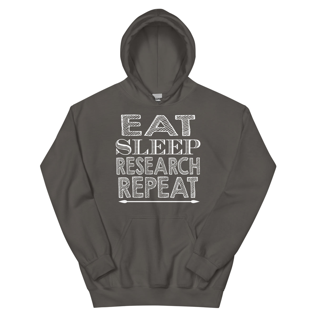 Eat Sleep Research Repeat Unisex Hoodie