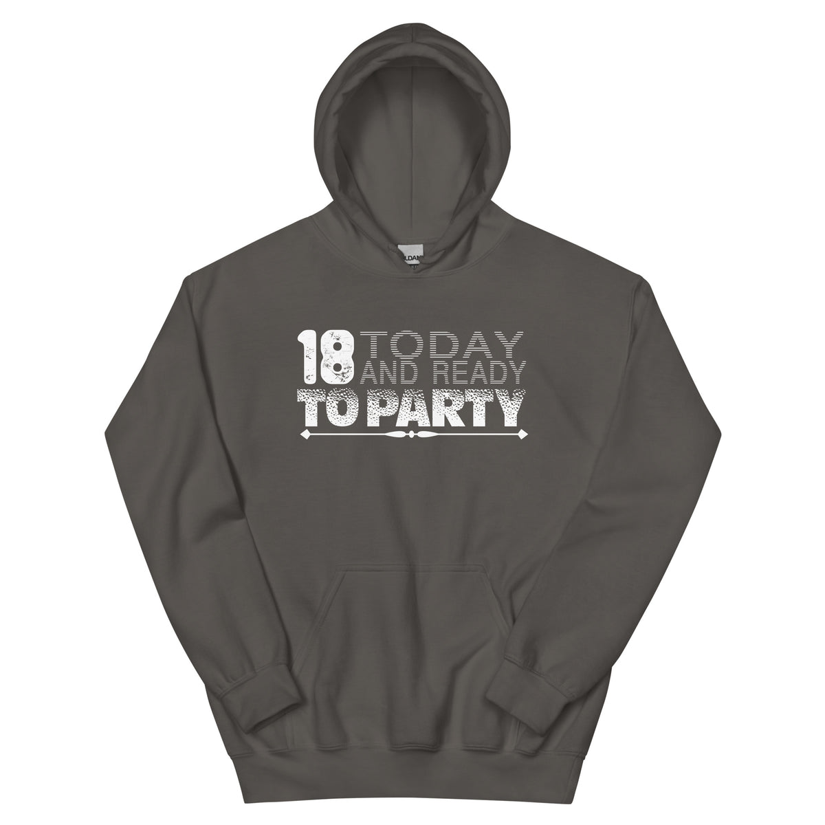 18 Today and Ready to Party Unisex Hoodie