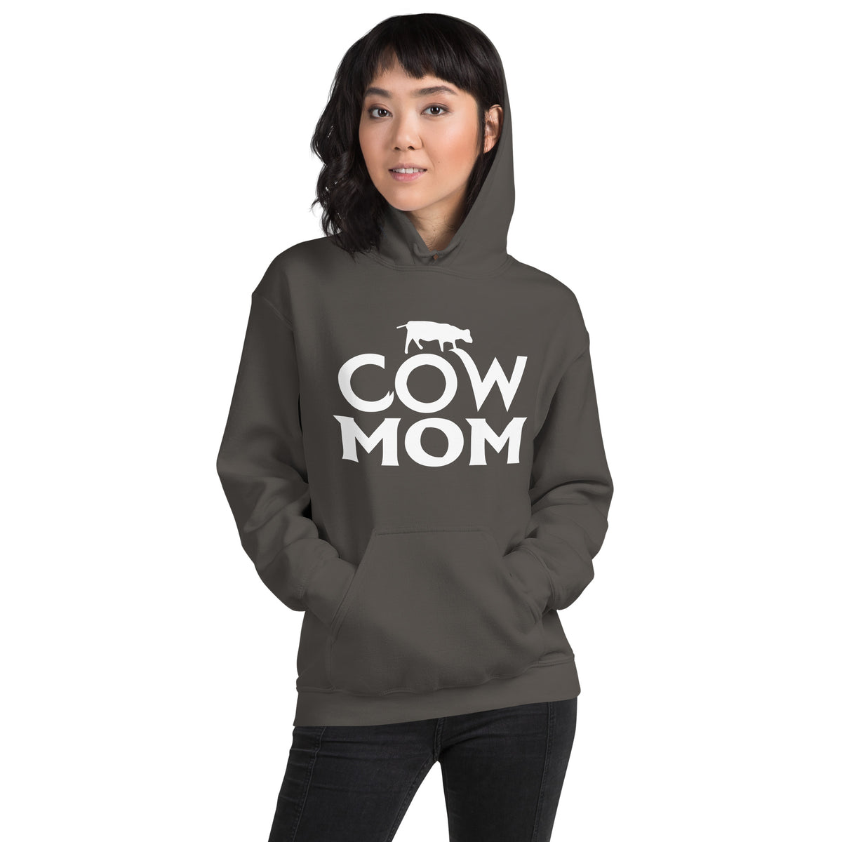 Cow Mom Unisex Hoodie