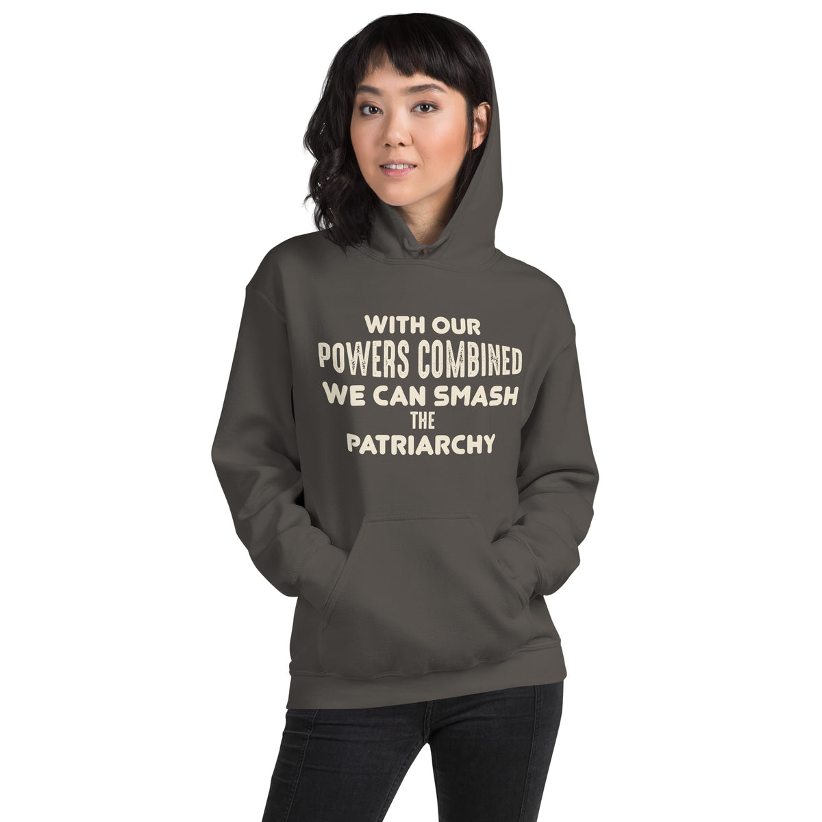 With Our Powers Combined We Can Smash the Patriarchy Unisex Hoodie