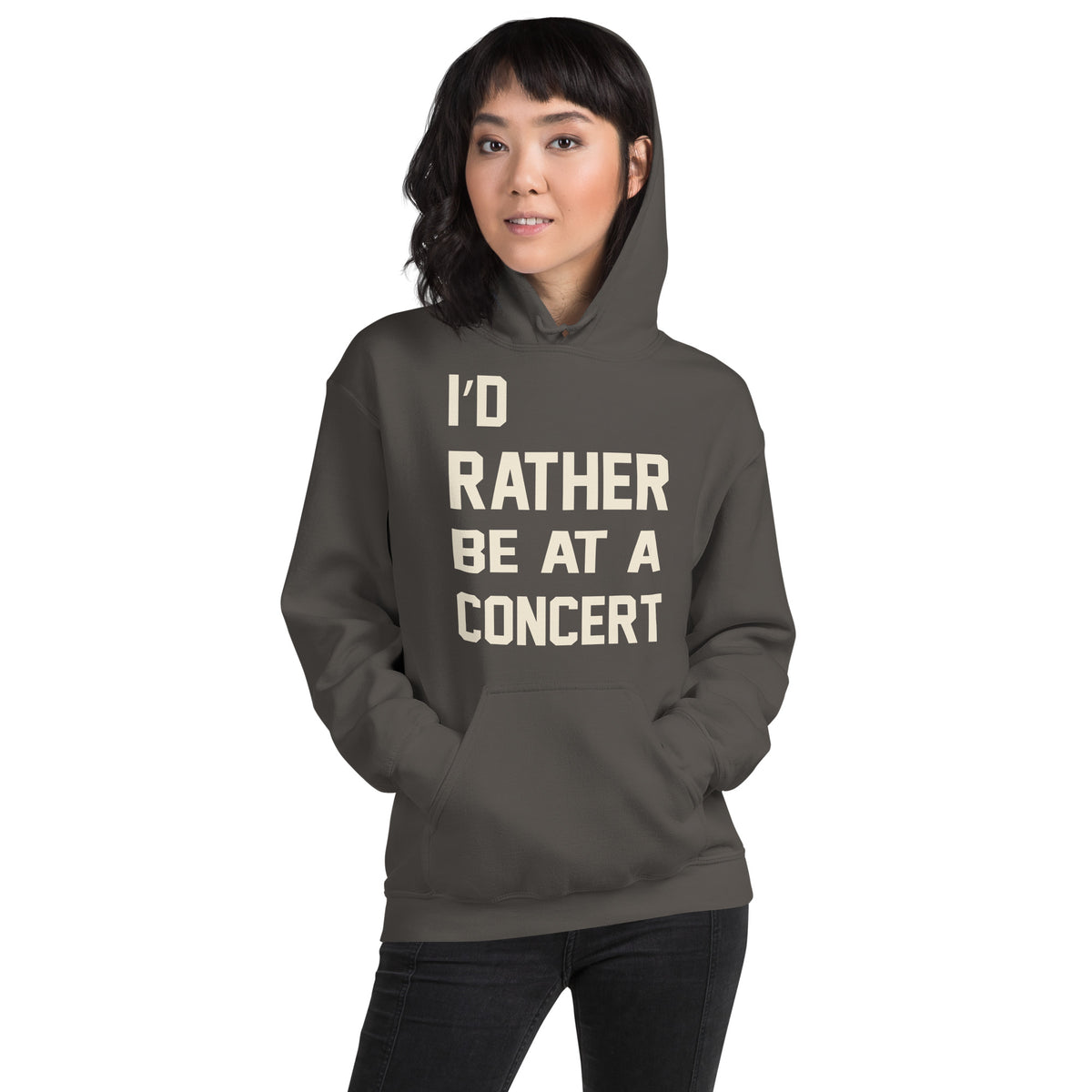 I'd Rather Be at a Concert Unisex Hoodie