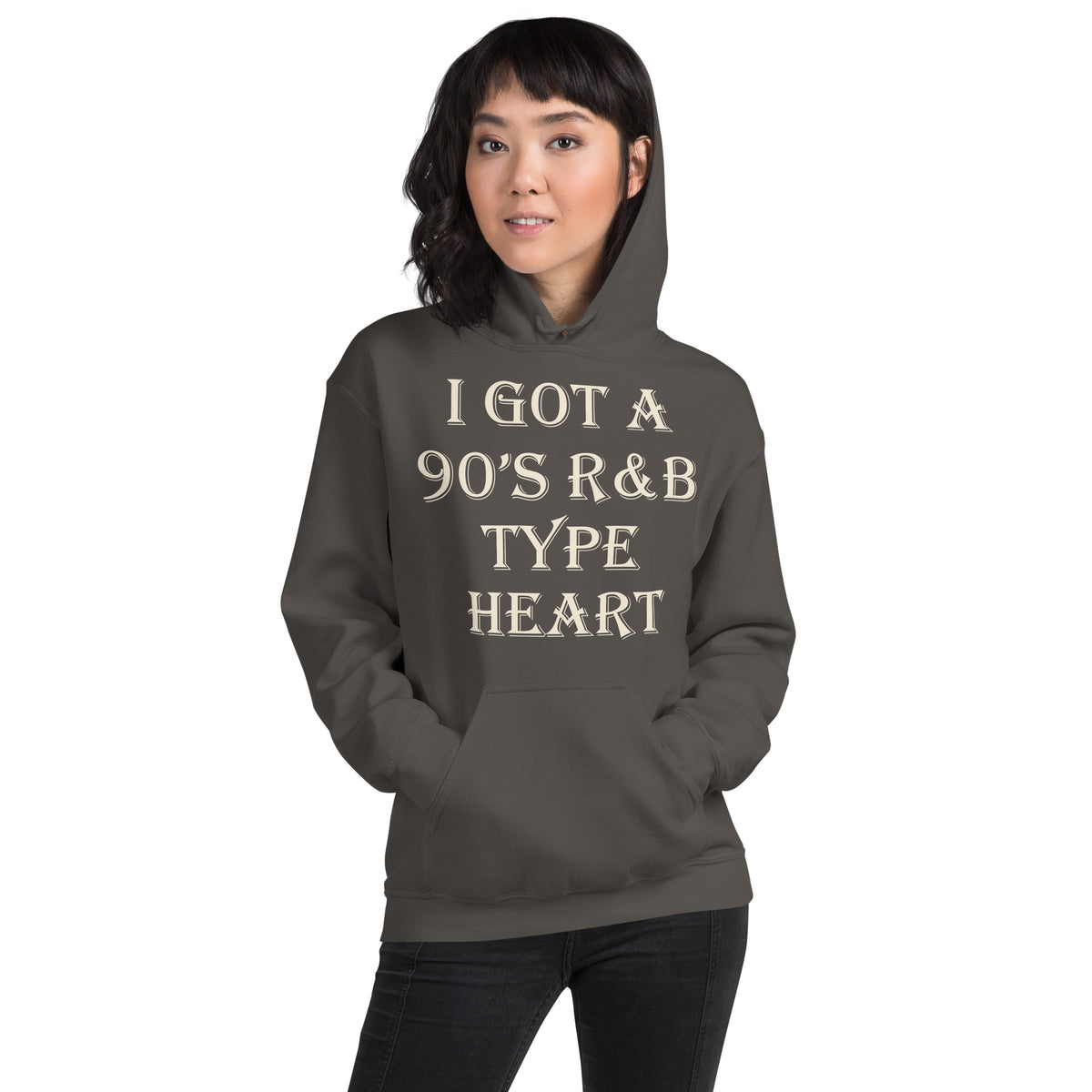 I Got a 90's R&B Type Heart Unisex Hoodie