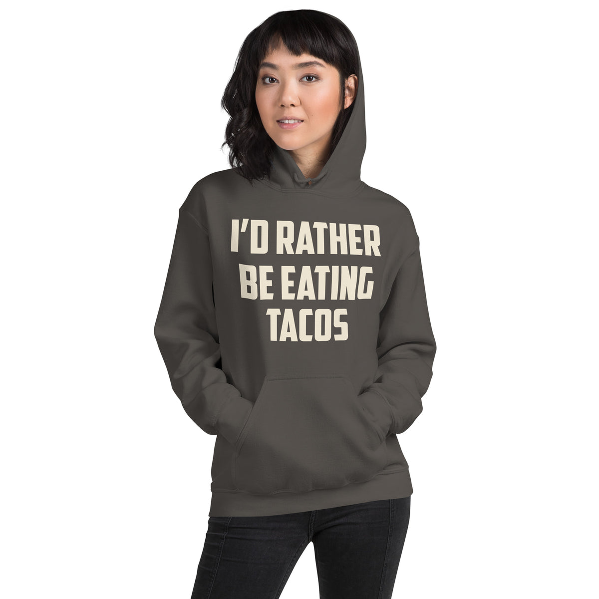 I'd Rather Be Eating Tacos Unisex Hoodie