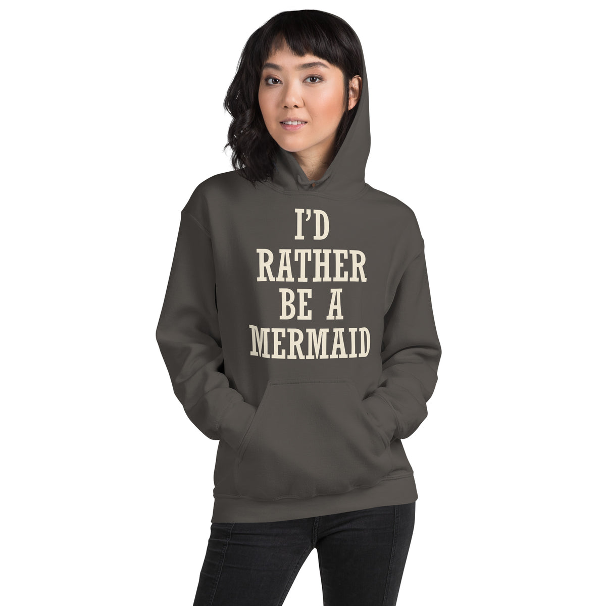 I'd Rather Be a Mermaid Unisex Hoodie
