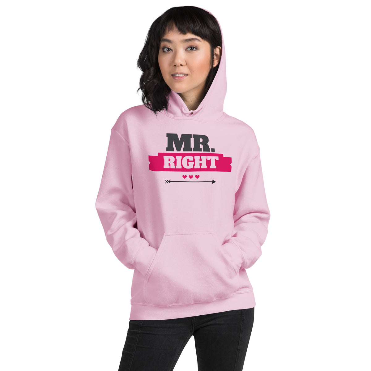 Mr. Right Valentine's Day Unisex Hoodie
