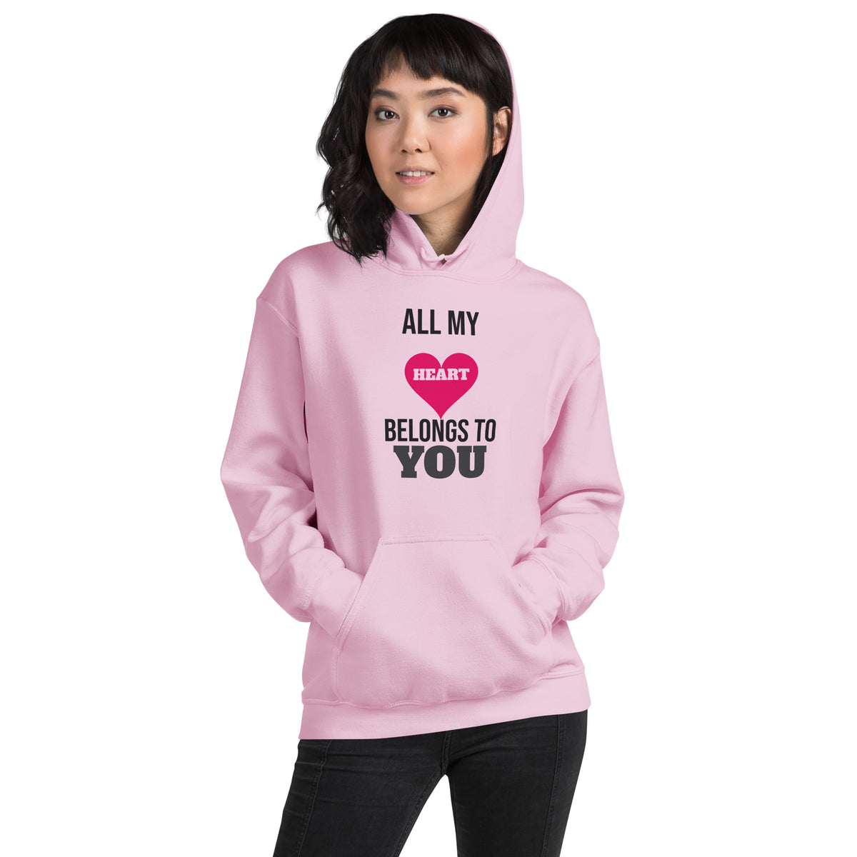 All My Heart Belongs to You Valentine's Day Unisex Hoodie