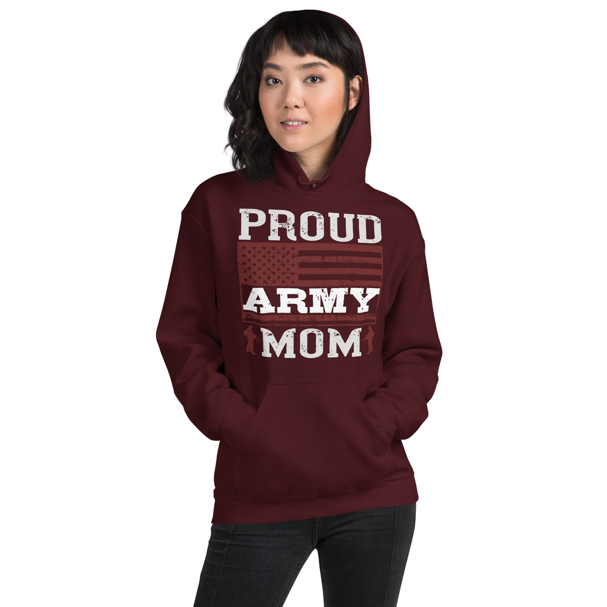 Proud Army Mom Unisex Hoodie