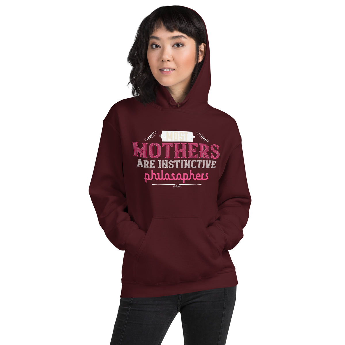 Mothers Are Instinctive Philosophers Unisex Hoodie