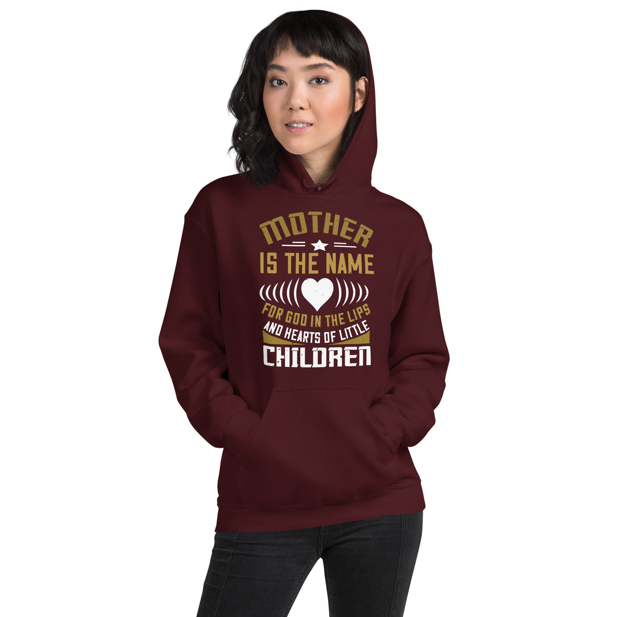 Mother Is the Name for God in the Lips and Hearts of Little Children Unisex Hoodie