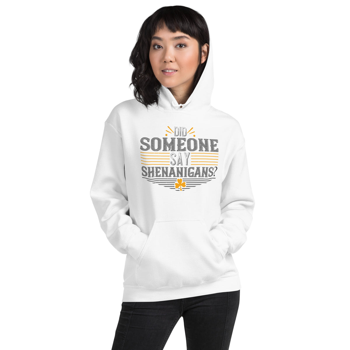 Did Someone Say Shenanigans? St. Patrick's Day Unisex Hoodie
