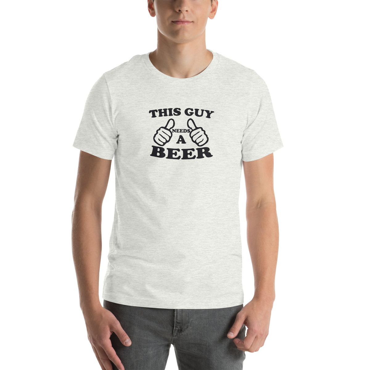 This Guy Needs a Beer Unisex T-Shirt