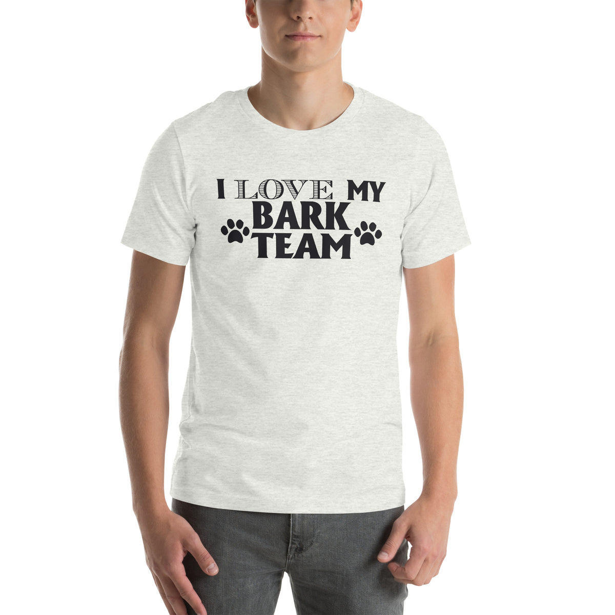 I Love My Bark Team Unisex T-Shirt