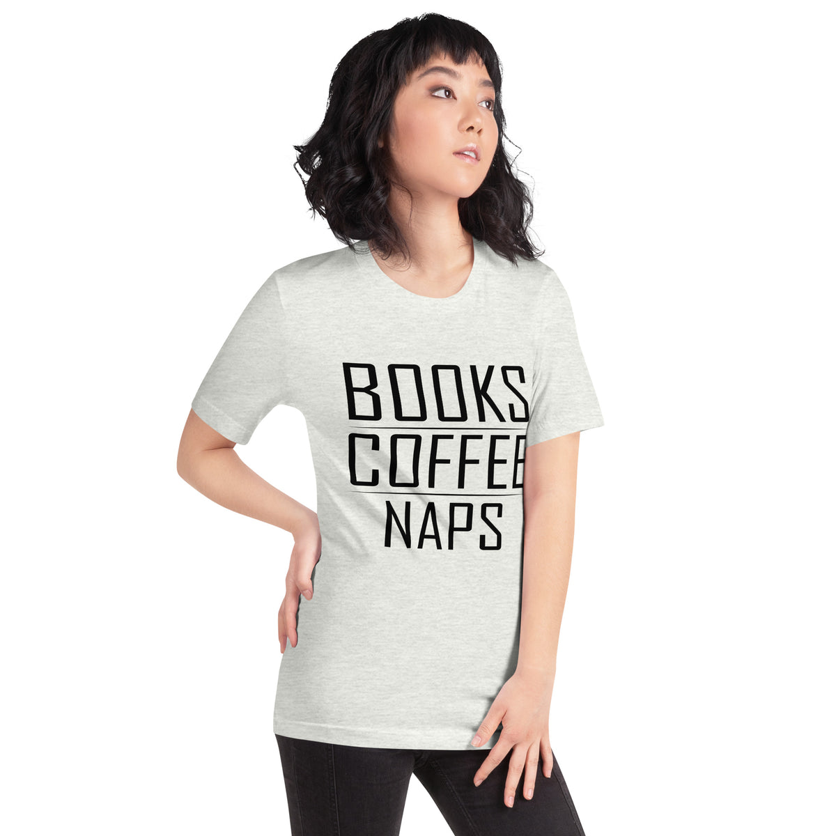 Books Coffee Naps Unisex T-Shirt