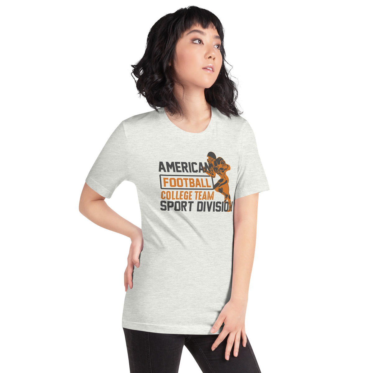 American Football College Team Sport Division Unisex T-Shirt