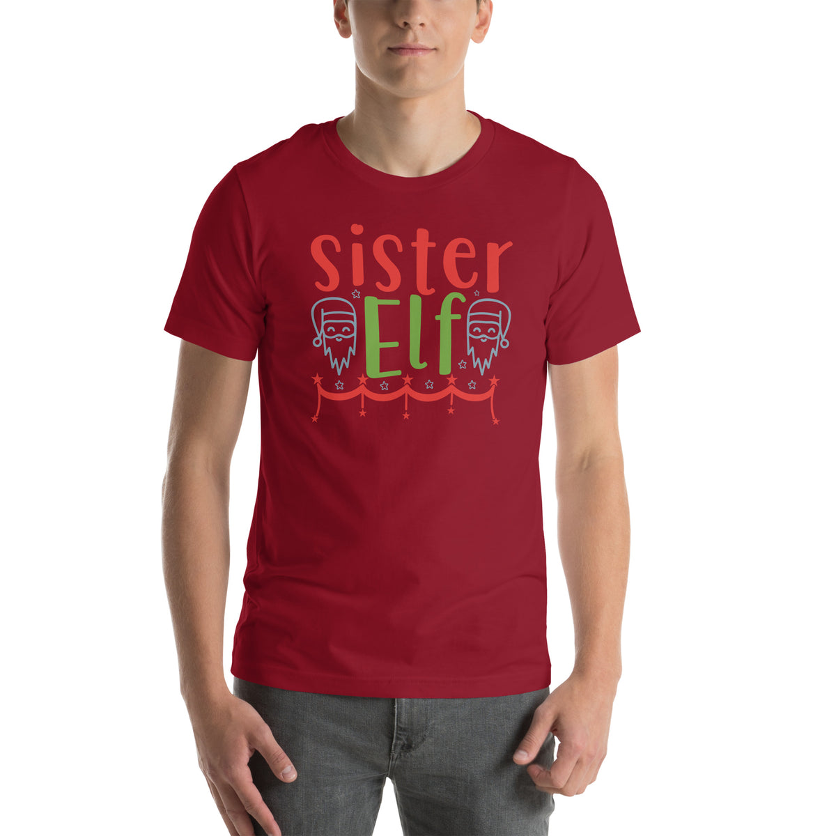 Sister Elf Christmas Unisex T-Shirt