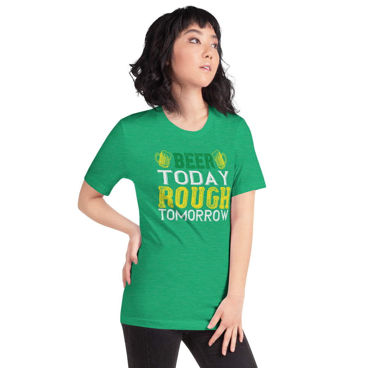 Beer Today, Rough Tomorrow St. Patrick's Day Unisex T-Shirt