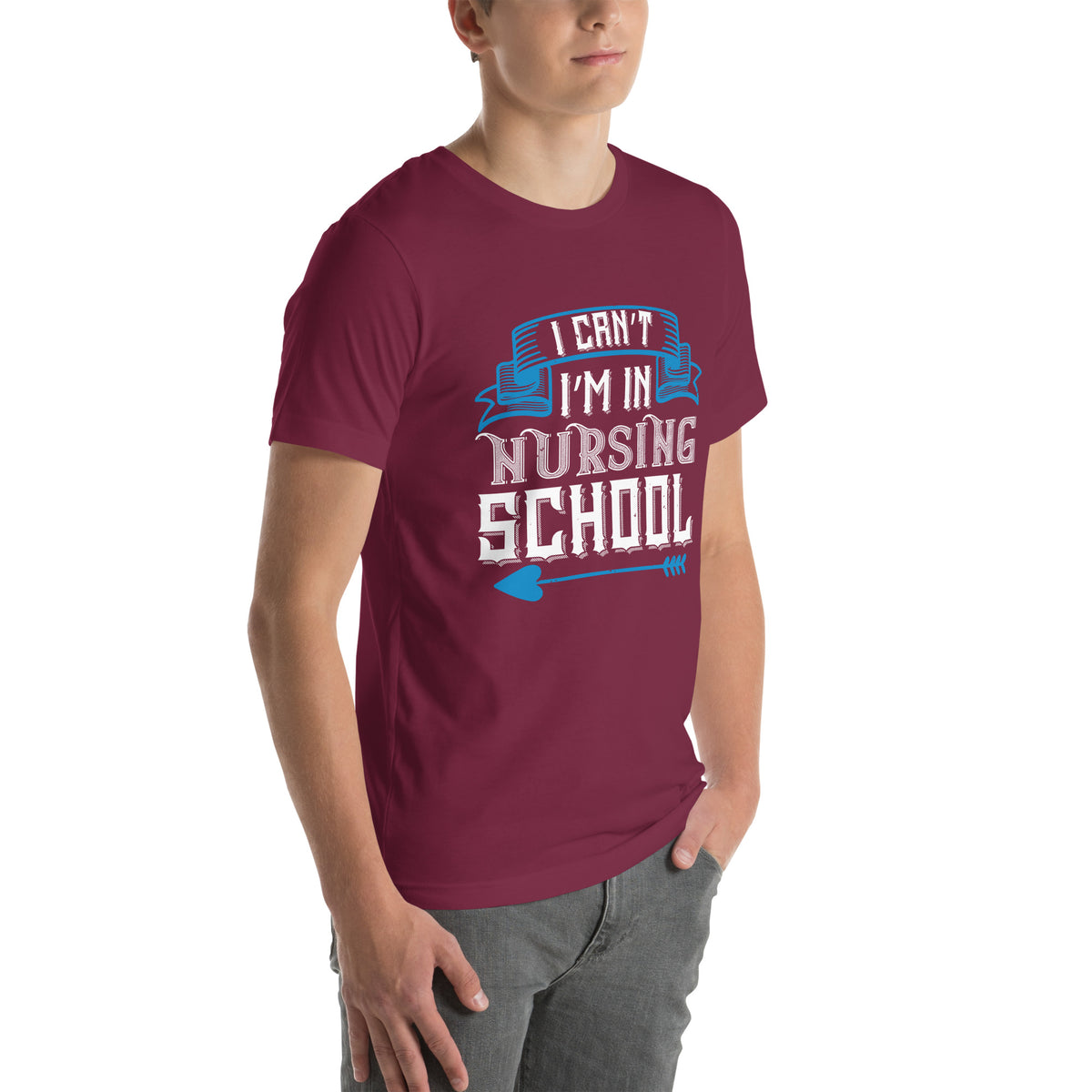 I Can't, I'm in Nursing School Unisex T-Shirt
