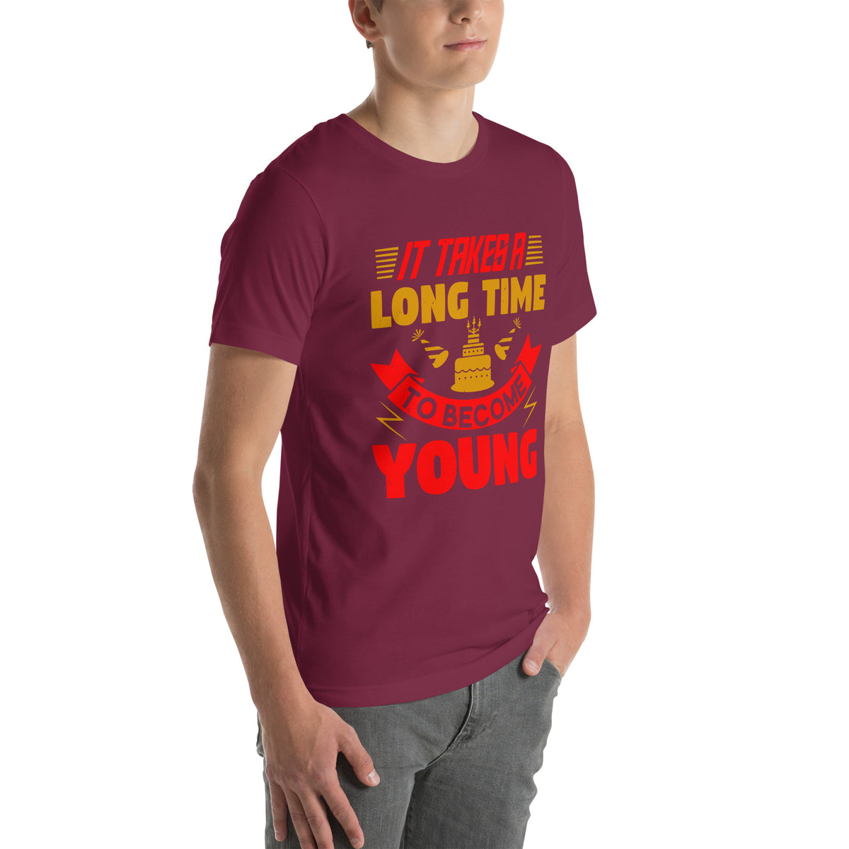 It Takes a Long Time to Become Young Unisex T-Shirt