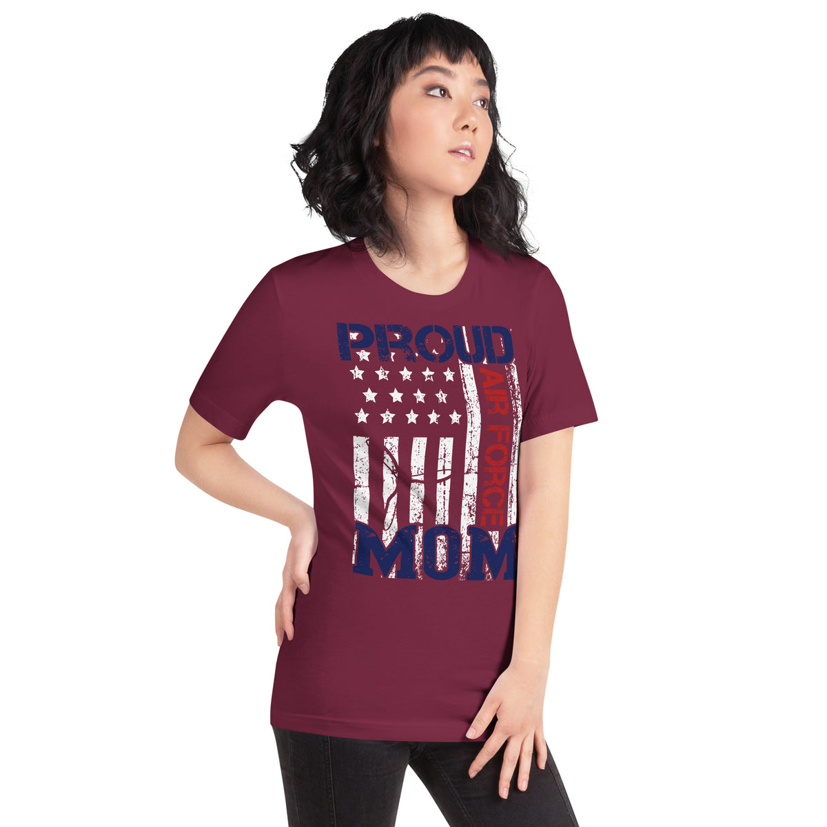 Proud Air Force Mom Unisex T-Shirt