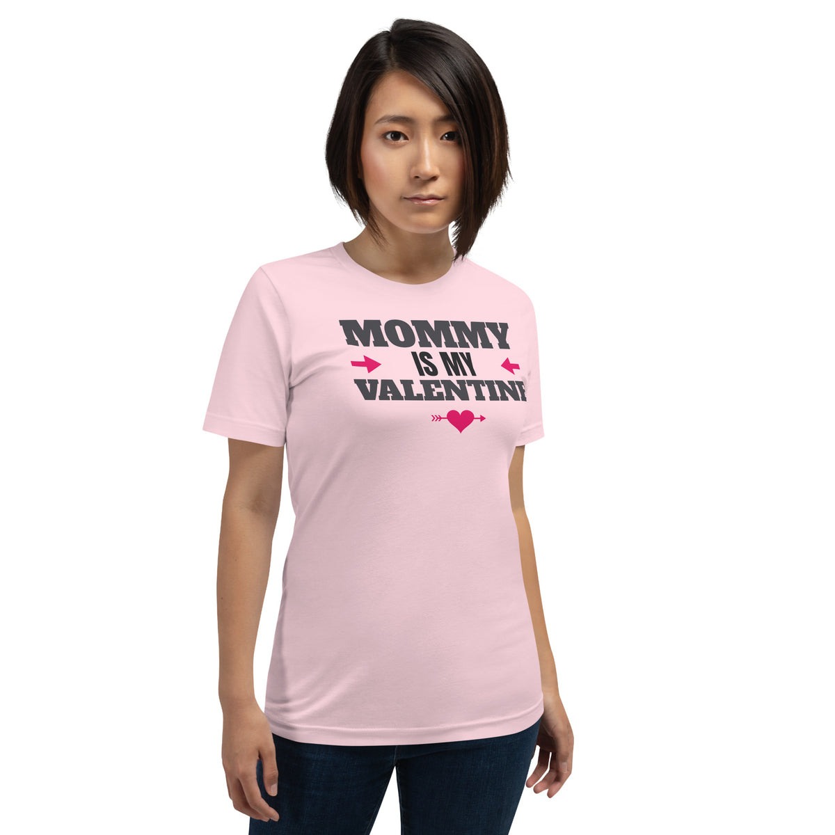 Mommy Is My Valentine Unisex T-Shirt
