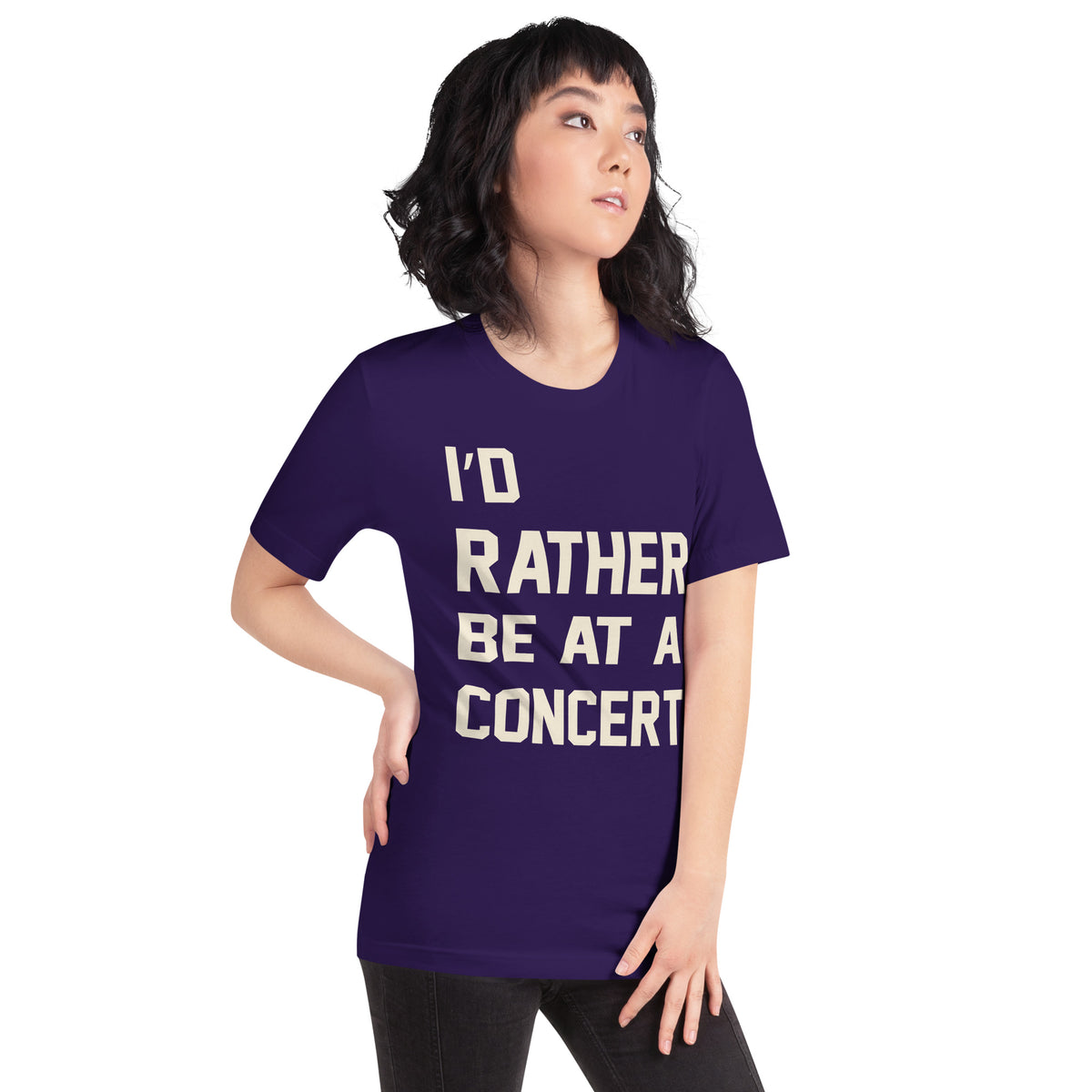 I'd Rather Be at a Concert Unisex T-Shirt
