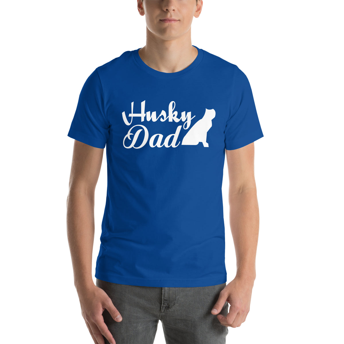 Husky Dad Unisex T-Shirt