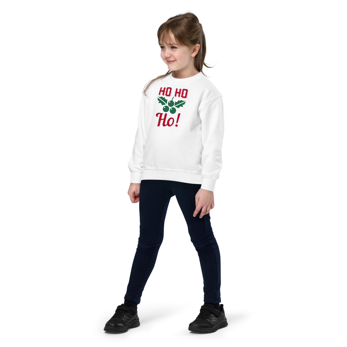 Ho Ho Ho Christmas Kids Sweatshirt