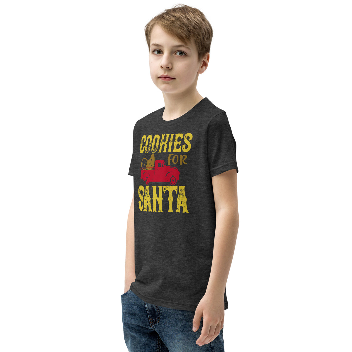Cookies for Santa Christmas Kids T-Shirt