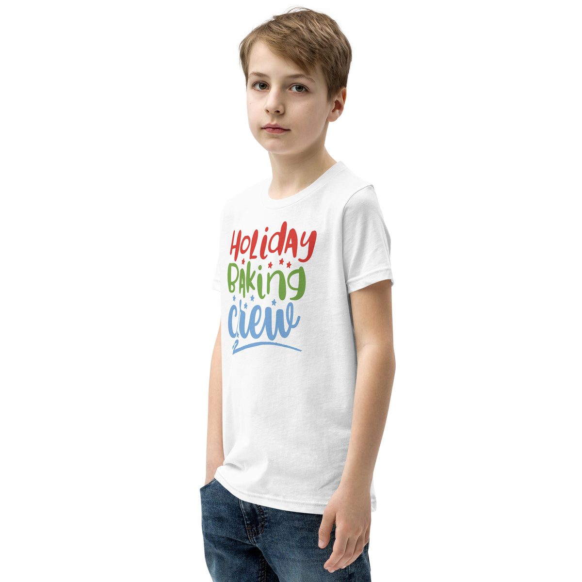 Holiday Baking Crew Christmas Kids T-Shirt