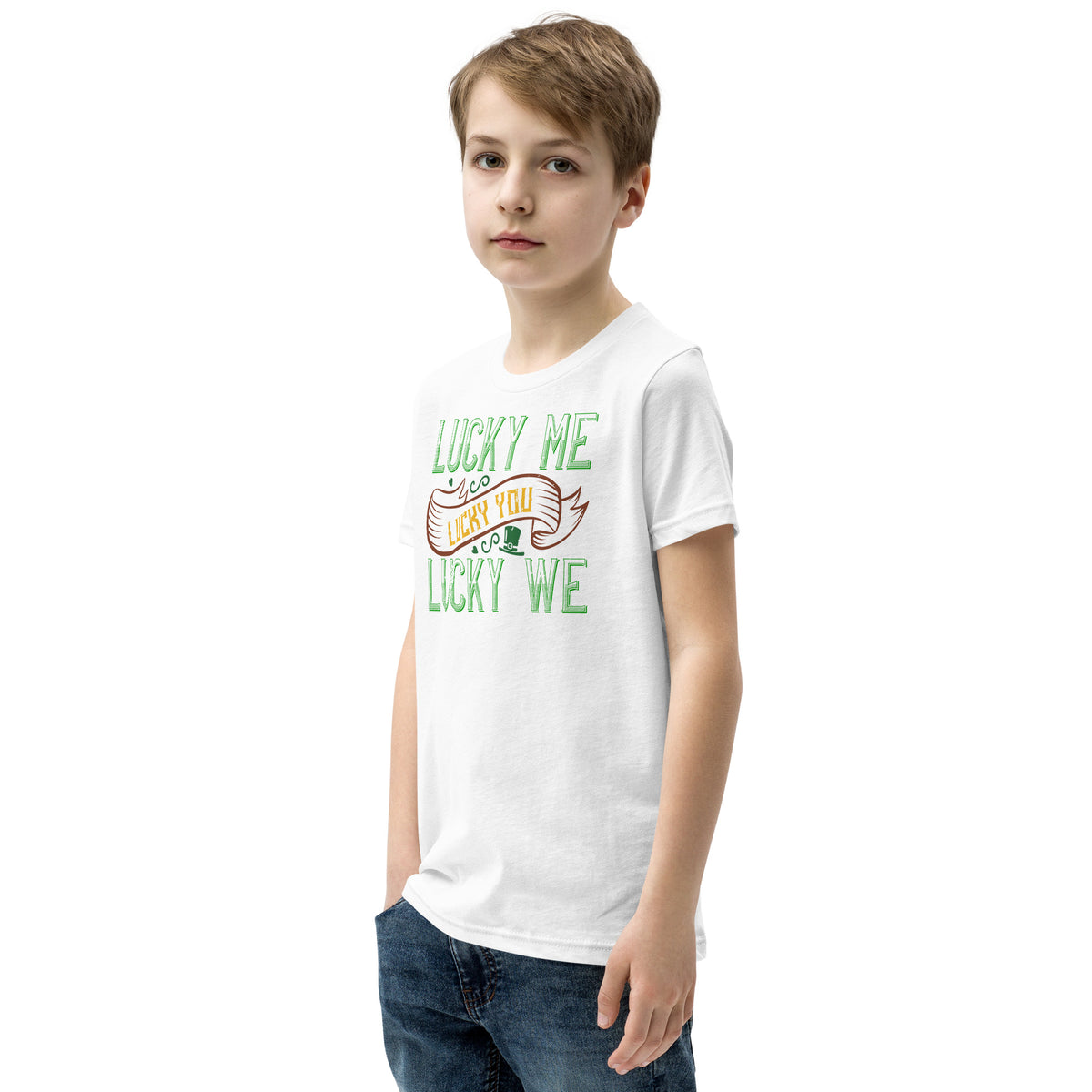 Lucky Me, Lucky You, Lucky We St. Patrick's Day Kids T-Shirt