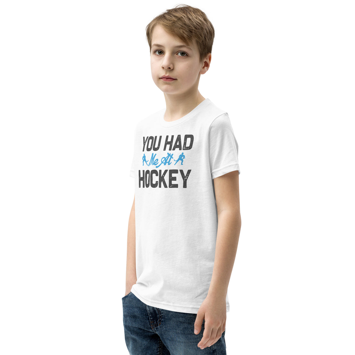 You Had Me at Hockey Kids T-Shirt