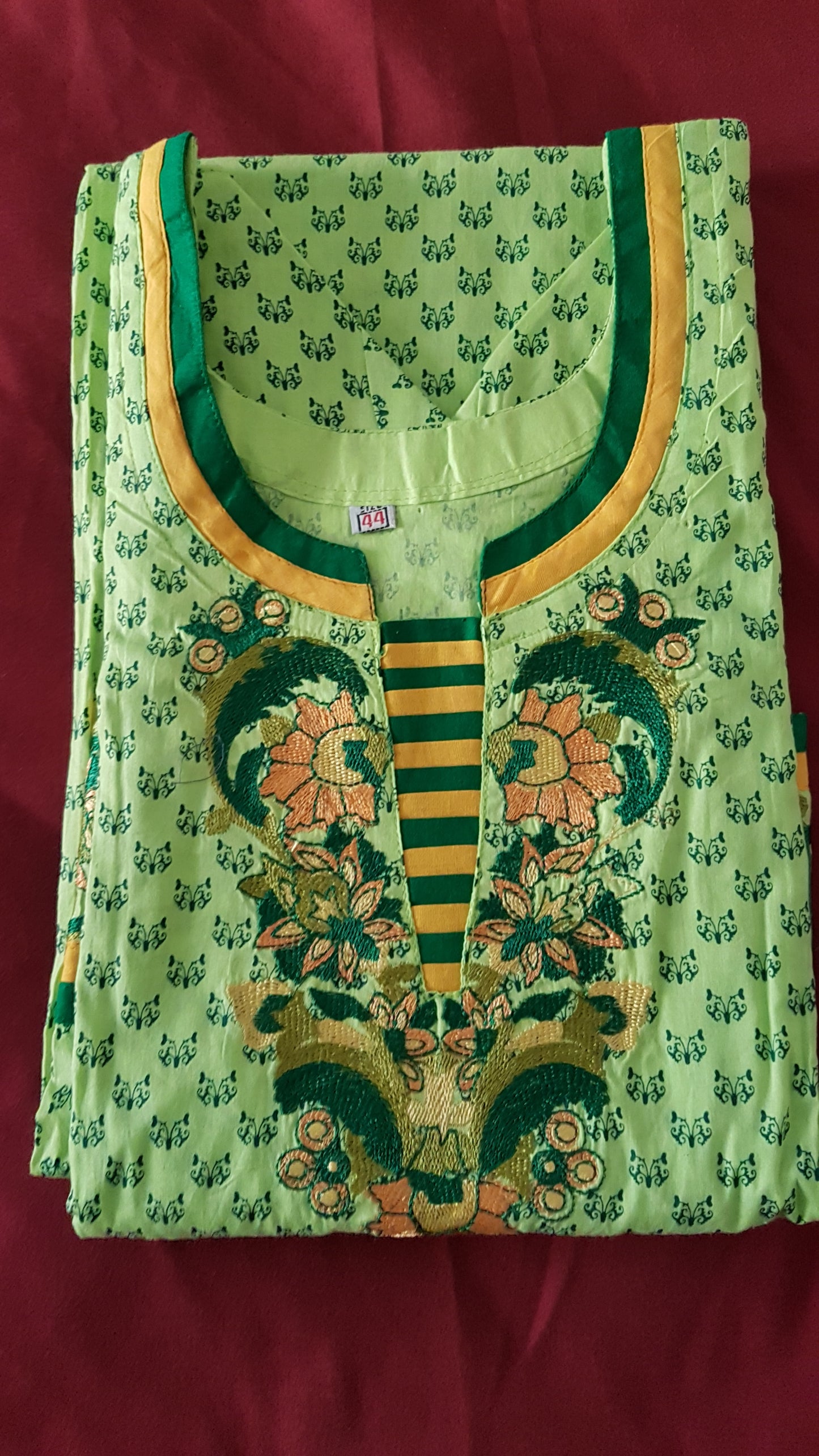 Indian Three Piece Dress - Green