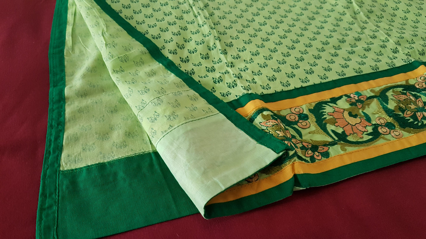 Indian Three Piece Dress - Green