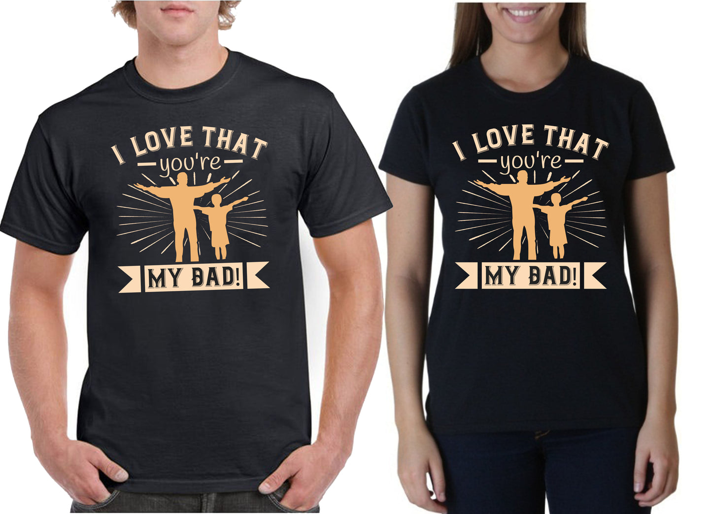 I’m a proud dad of a freaking awesome teacher and yes she bought me this Father's day Unisex T-Shirt