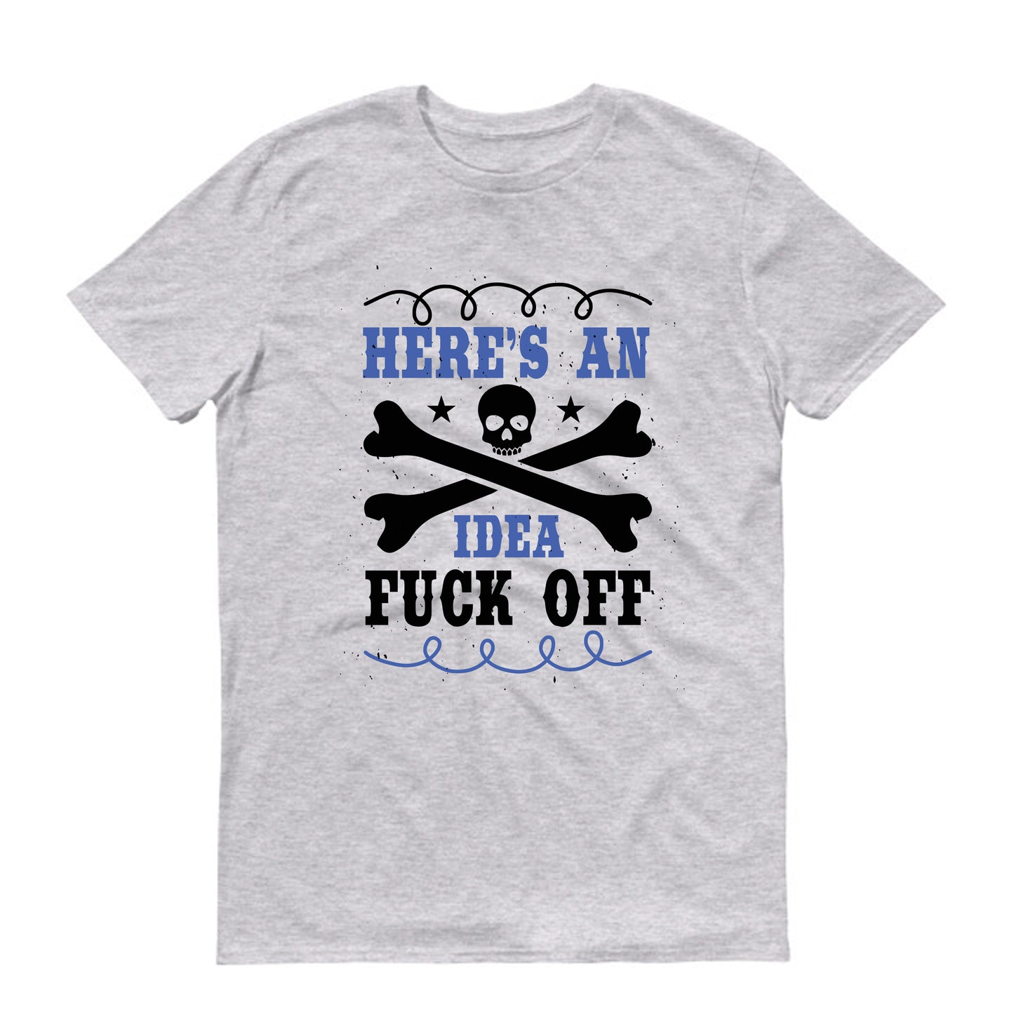 here’s an idea skull Unisex T-Shirt