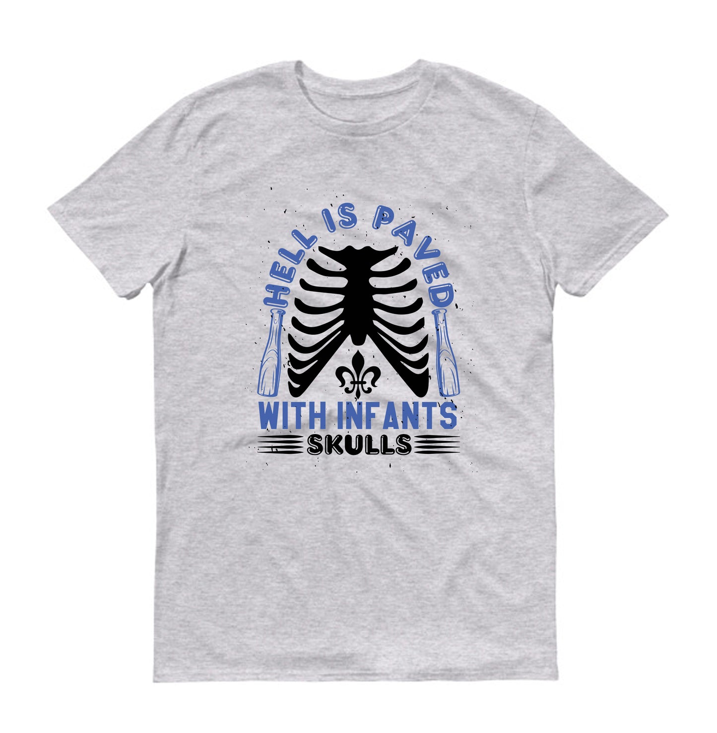 Hell is paved with skull Unisex T-Shirt