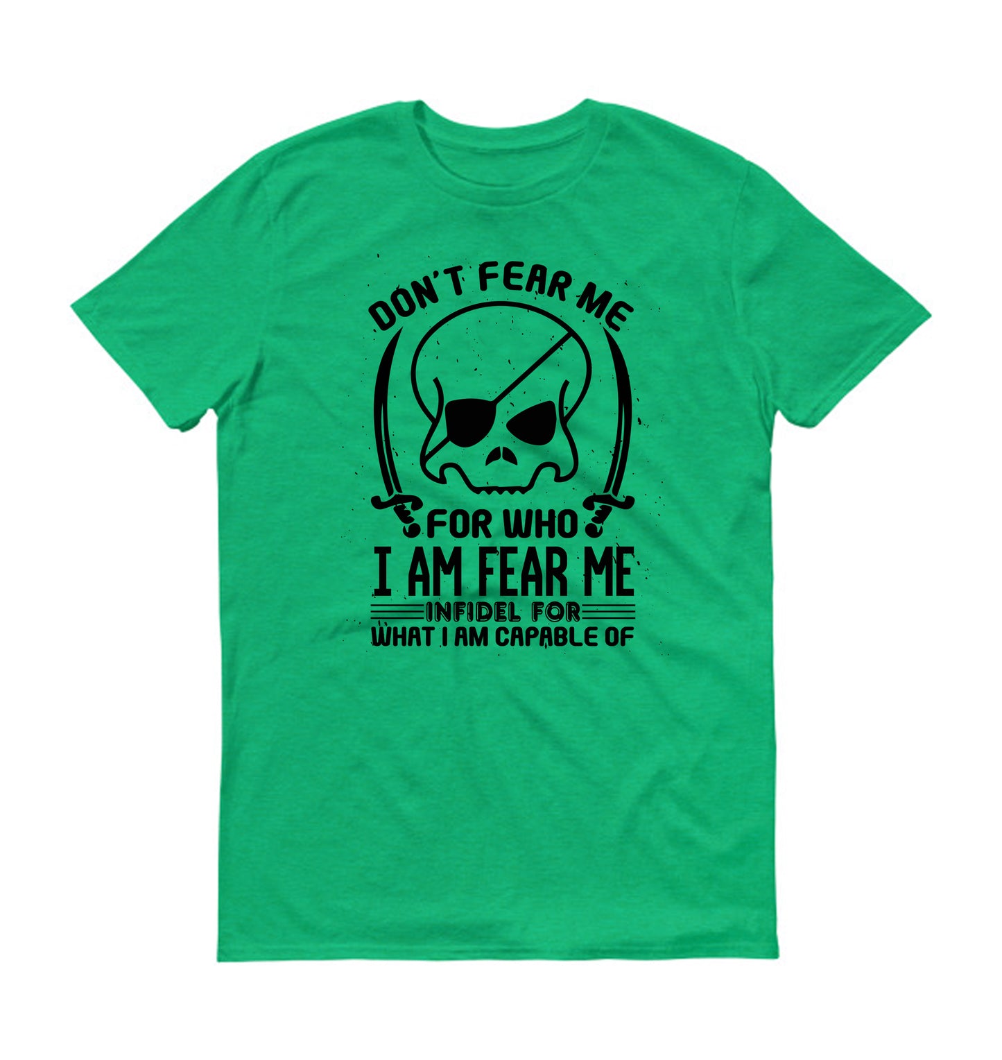Don’t fear me skull Unisex T-Shirt