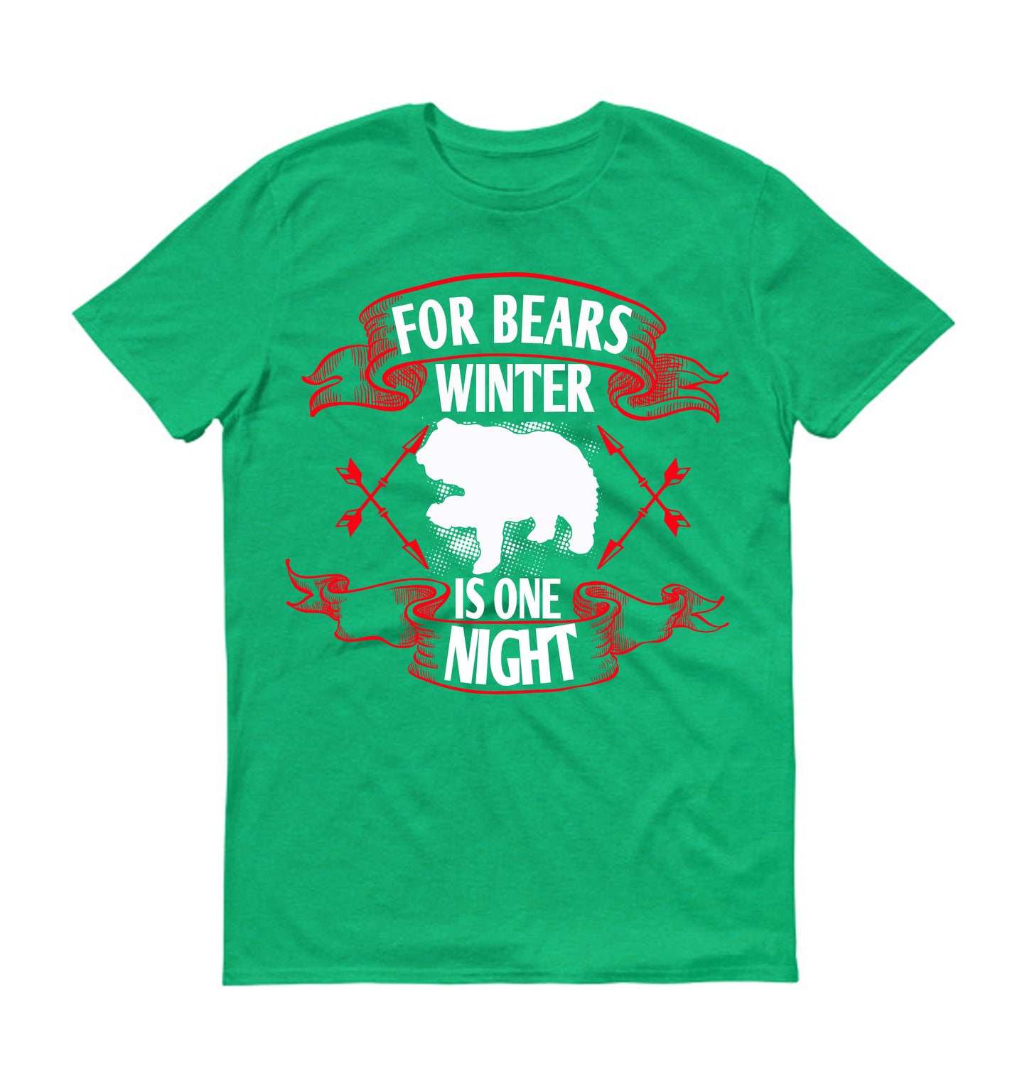 For bears, winter is one night Unisex T-Shirt