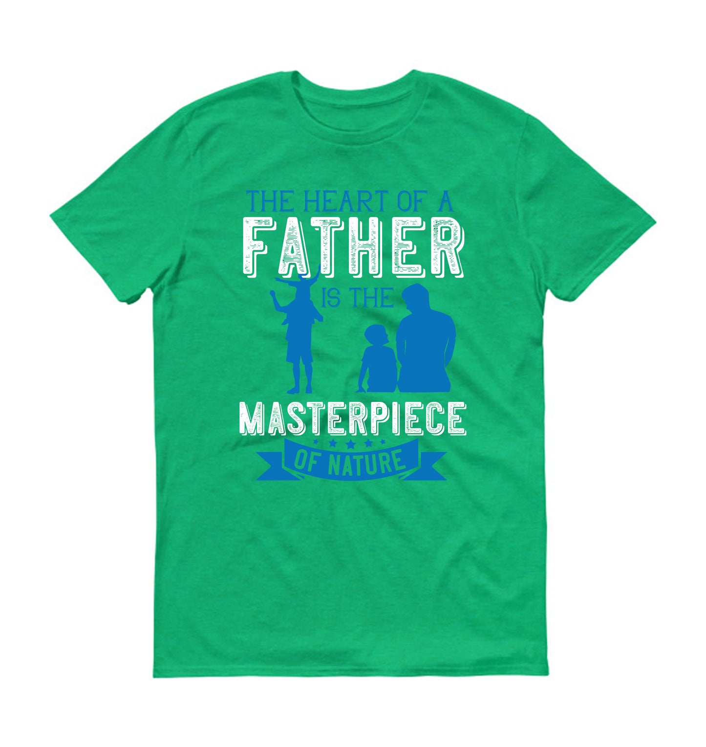 The heart of a father is the masterpiece of nature Father's day Unisex T-Shirt