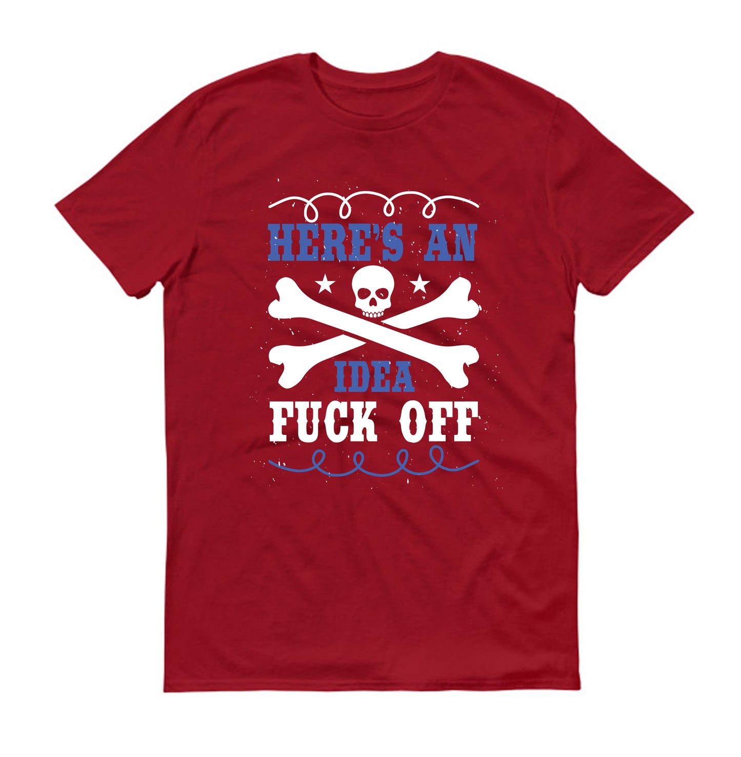 here’s an idea skull Unisex T-Shirt
