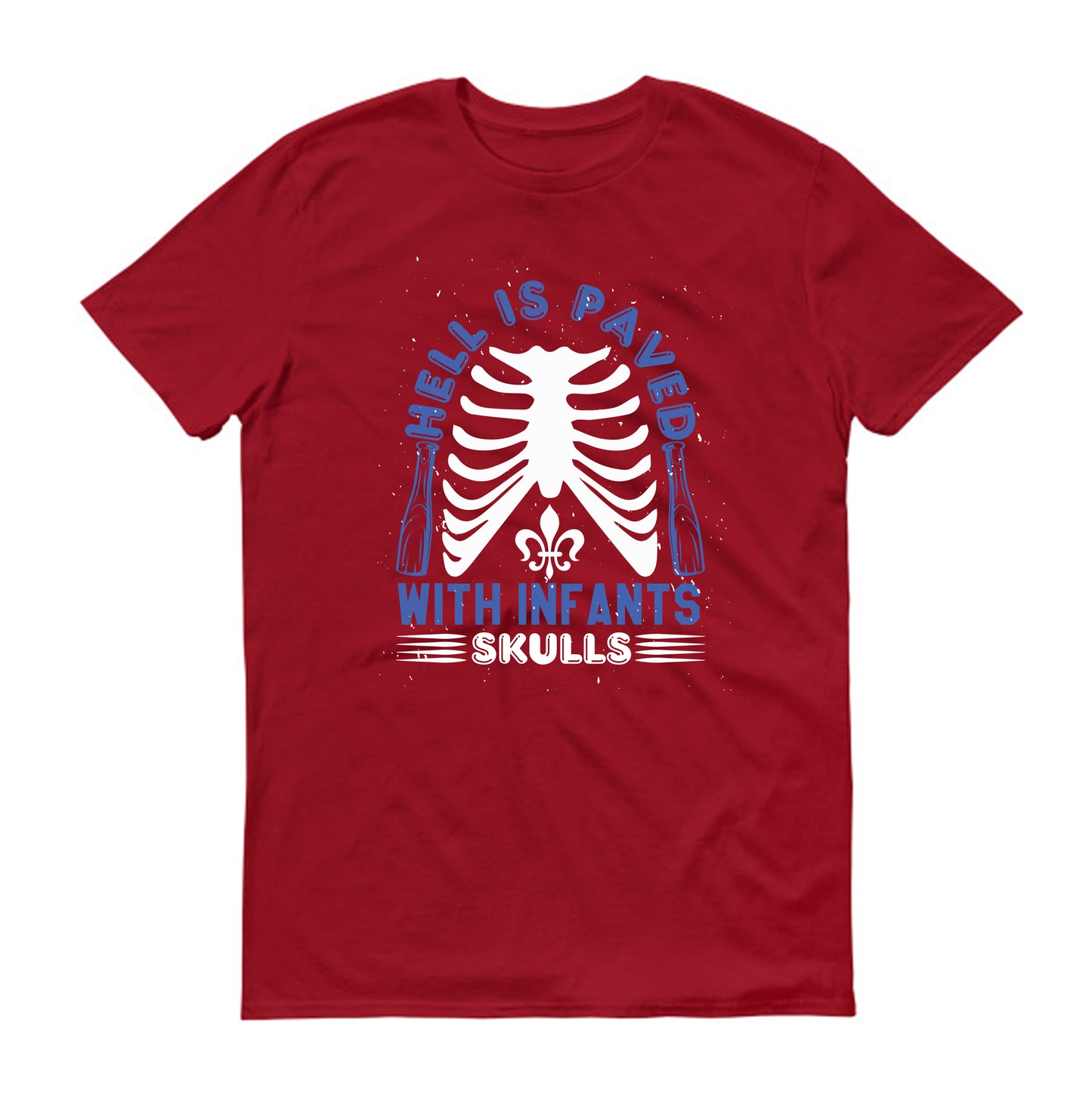 Hell is paved with skull Unisex T-Shirt