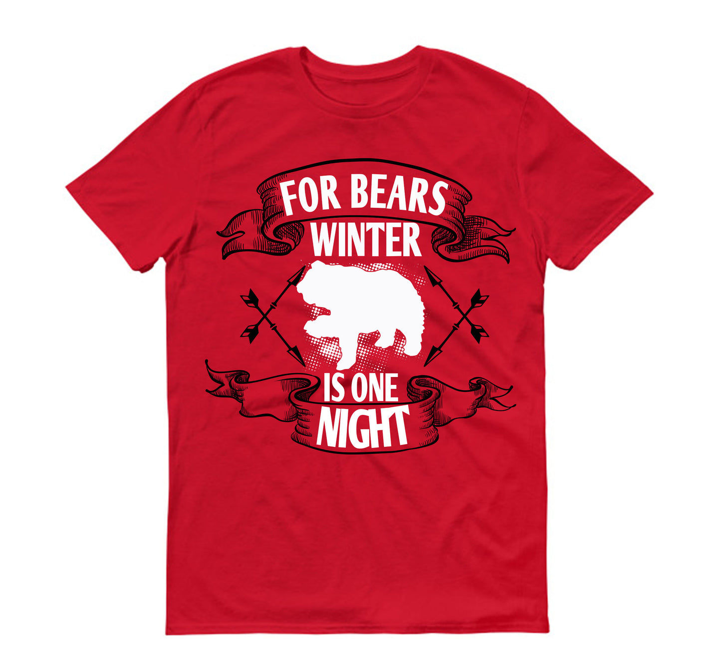 For bears, winter is one night Unisex T-Shirt